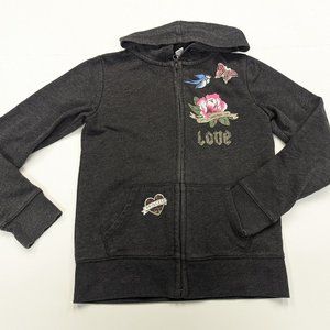 Children's Place graphic zip up hoody Sz. 7/8